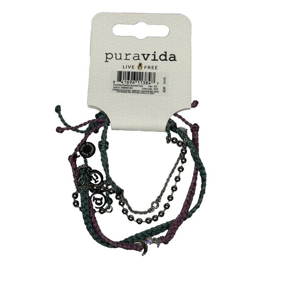PuraVida Pura Vida Twilight Bracelet Stack Set of 3 - Picture 2 of 14